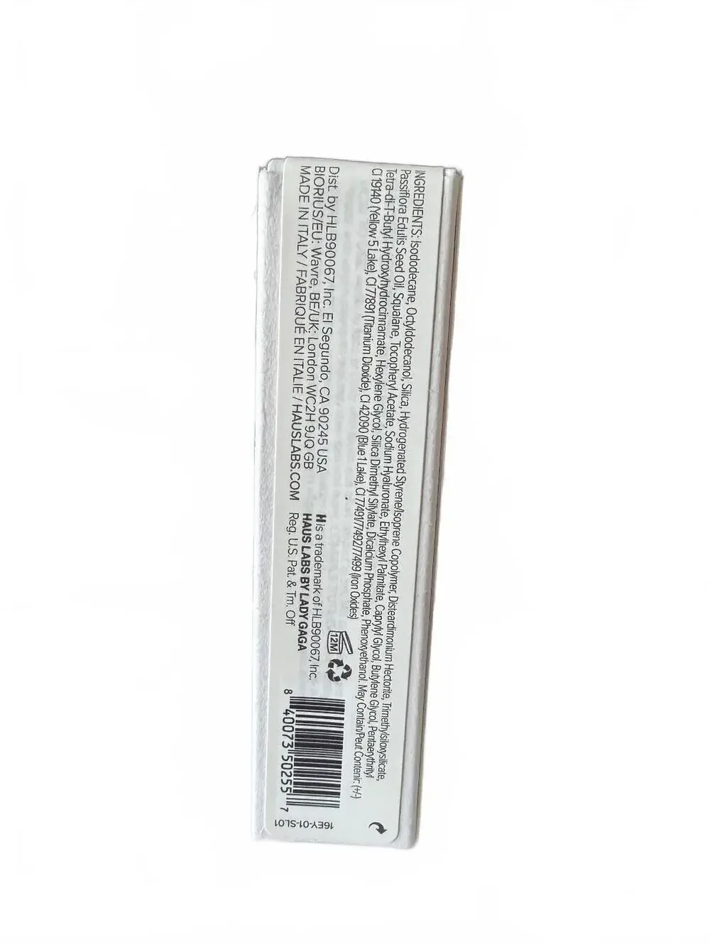 Haus Labs Hy-Power Pigment Paint White Onyx Matte 0.25oz